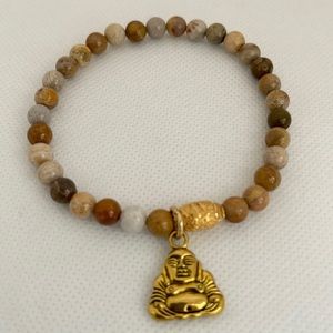Jasper Bracelet with Buddha